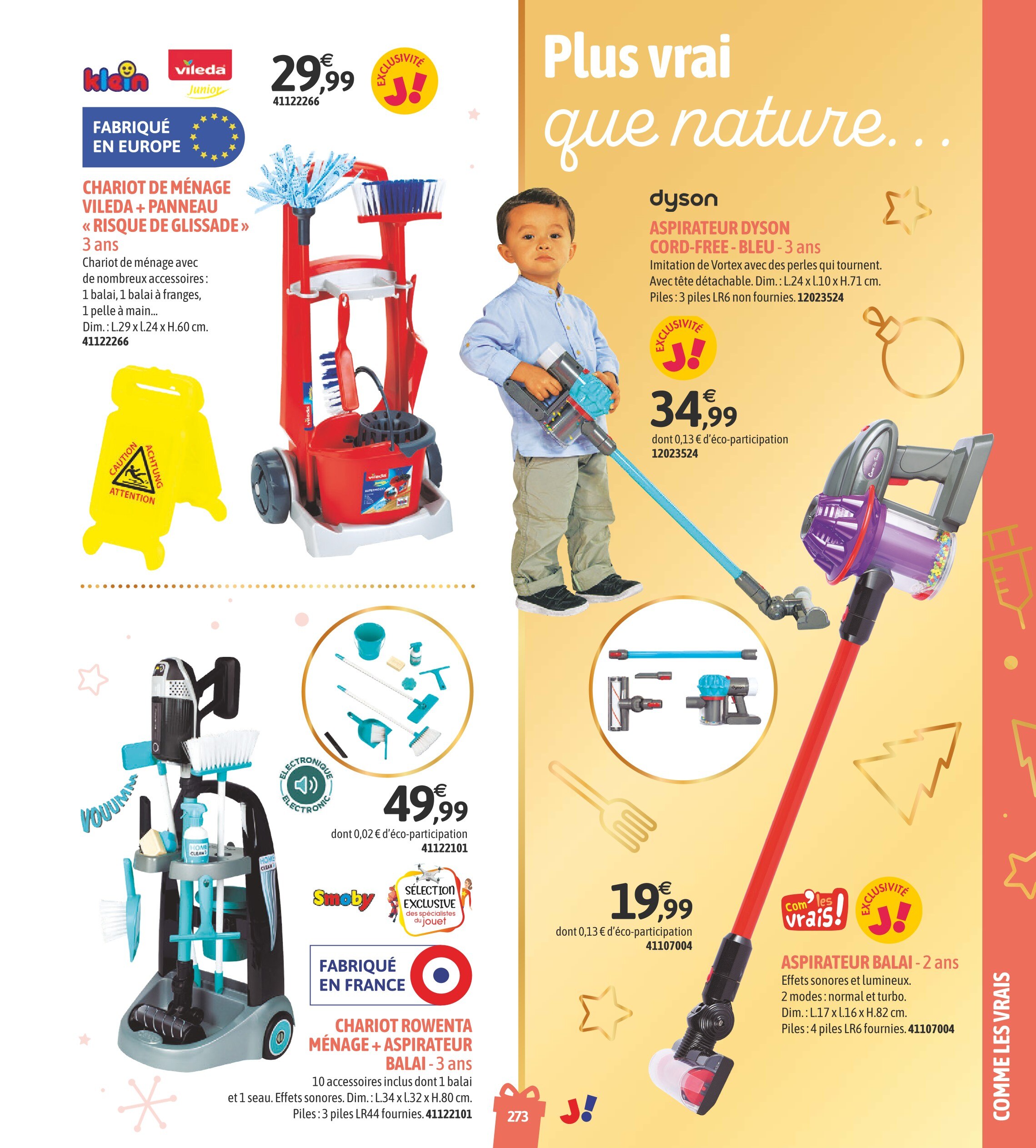 Chariot Ménage Enfant Carrefour ᐅ Promos et prix dans le