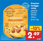 Aktuelle Hackfleisch Angebote bei Netto Marken-Discount in Karlsruhe Aktuelles Premium Fertiggerichte Angebot bei Netto Marken-Discount in Karlsruhe ab 2,49 €