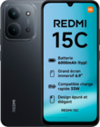 XIAOMI REDMI 15C 4/128 NOIR - XIAOMI - Auchan Hypermarché à Échirolles XIAOMI REDMI 15C 4/128 NOIR - XIAOMI en promo chez Auchan Hypermarché Échirolles à 149,99 €