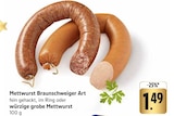 Mettwurst Braunschweiger Art bei EDEKA im Trierweiler Prospekt für 1,49 €