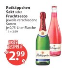 Secco im V-Markt Prospekt Sekt oder Fruchtsecco von Rotkäppchen im aktuellen V-Markt Prospekt für 2,99 €