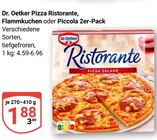 Pizza Ristorante Angebote von Dr. Oetker bei GLOBUS Oberursel für 1,88 €