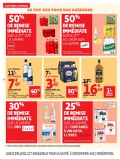 Promos Vin dans le catalogue "LES TOPS DE LA RENTRÉE" de Auchan Hypermarché Vin en promo dans le catalogue Auchan Hypermarché à la page 12