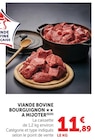 Viande bovine Bourguignon à mijoter - Hyper U à Liévin Viande bovine Bourguignon à mijoter en promo chez Hyper U Liévin à 11,89 €