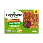 Chipos végétales surgelées - HAPPYVORE en promo chez Carrefour Toulouse à 4,19 €