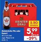 Pils im Angebot bei Netto Marken-Discount in Bautzen Pils Angebote von Meisterbräu bei Netto Marken-Discount Bautzen für 5,99 €
