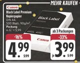 Black Label Premium Kopierpapier von Canon im aktuellen EDEKA Prospekt