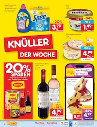 Lindt Angebot im aktuellen Netto Marken-Discount Prospekt auf Seite 2