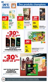 Promos Muesli bio dans le catalogue "DES PRODUITS CHAMPIONS À PRIX CHAMPIONS" de Carrefour Market à la page 6