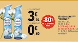 Désodorisant - Febreze en promo chez E.Leclerc Châtellerault à 0,60 €