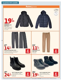 Offre Pantalon Homme dans le catalogue Auchan Hypermarché du moment à la page 50