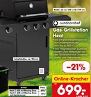 Gas-Grillstation Heat C-335 mit Blazing Zone von Outdoorchef im aktuellen Netto Marken-Discount Prospekt für 699,00 €