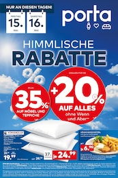 porta Möbel Prospekt "HIMMLISCHE RABATTE" für Breege, 1 Seite, 15.05.2026 - 16.05.2026