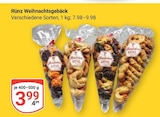 Weihnachtsgebäck im Angebot bei GLOBUS in Neunkirchen Weihnachtsgebäck Angebote von Rünz bei GLOBUS Neunkirchen für 3,99 €