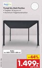 Trumpf Alu-Stahl Pavillon im Netto Marken-Discount Prospekt Trumpf Alu-Stahl Pavillon von Pergola im aktuellen Netto Marken-Discount Prospekt für 1.499,00 €
