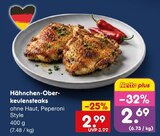 Hähnchen-Oberkeulensteaks im Angebot bei Netto Marken-Discount in Neunkirchen Hähnchen-Oberkeulensteaks Angebote bei Netto Marken-Discount Neunkirchen für 2,69 €