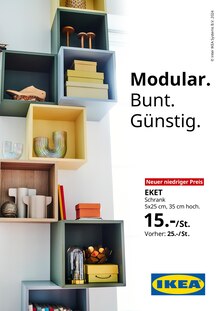 IKEA Prospekt Modular. Bunt. Günstig. mit  Seite