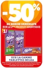 Tablettes de Chocolat - Milka en promo chez Hyper U Saintes