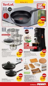 Kaffeevollautomat im Penny Prospekt "Wer günstig will, muss Penny." mit 40 Seiten (Jena)