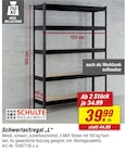 Schwerlastregal „L“ im Angebot bei toom Baumarkt in Duisburg Schwerlastregal „L“ Angebote von Schulte Regalwelt bei toom Baumarkt Duisburg für 34,99 €