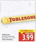 Schweizer Schokolade von Toblerone im aktuellen E center Prospekt