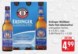 Aktuelles Weißbier Hefe Hell Alkoholfrei Angebot bei Trinkgut in Pforzheim ab 4,99 €