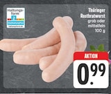 Thüringer Rostbratwurst im Angebot bei E center in Weimar Thüringer Rostbratwurst Angebote bei E center Weimar für 0,99 €