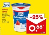 Schlag-sahne von Gutes Land im aktuellen Netto Marken-Discount Prospekt für 0,66 €