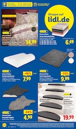 Lidl Tagesdecke im Prospekt 
