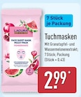 Tuchmasken von Lacura im aktuellen ALDI Nord Prospekt für 2,99 €