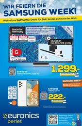 Aktueller EURONICS Berlet Prospekt EURONICS Berlet Prospekt mit 11 Seiten