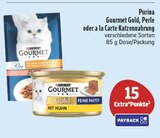 Gourmet Gold, Perle oder a la Carte Katzennahrung Angebote von Purina bei E center Dresden
