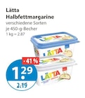Halbfettmargarine von Lätta im aktuellen V-Markt Prospekt für 1,29 €