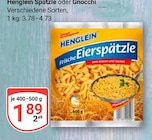 GLOBUS Bochum - Spätzle Angebot im Prospekt Spätzle bei GLOBUS im Bochum Prospekt für 1,89 €