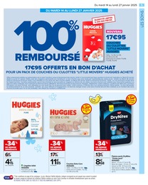 Offre DryNites dans le catalogue Carrefour du moment à la page 7