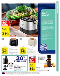 Prix et réduction Grille-Pain dans le prospectus Carrefour en cours Offre Grille-Pain dans le catalogue Carrefour du moment à la page 23