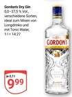 Dry Gin Angebote von Gordon's bei GLOBUS Völklingen für 9,99 €
