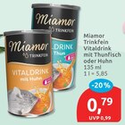 Trinkfein Vitaldrink mit Thunfisch von Miamor für 0,79 € bei budni im Angebot Trinkfein Vitaldrink mit Thunfisch von Miamor im aktuellen budni Prospekt