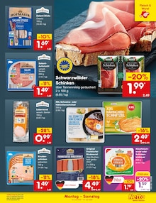 Fleisch im Netto Marken-Discount Prospekt "Aktuelle Angebote" mit 75 Seiten (Wiesbaden)