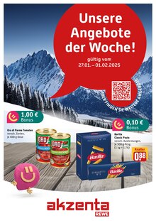 Barilla im Akzenta Prospekt "Aktuelle Angebote" mit 8 Seiten (Wuppertal)