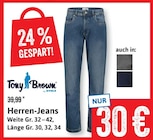 Herren-Jeans im Angebot bei Kaufhaus Stolz in Schwerin Herren-Jeans Angebote von Tony Brown by STOLZ bei Kaufhaus Stolz Schwerin für 30,00 €