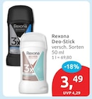 Deo-Stick von Rexona im aktuellen budni Prospekt