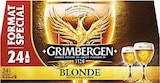 Bière Blonde GRIMBERGEN 6,7% vol. - GRIMBERGEN en promo chez Casino Supermarchés Marseille à 12,95 €