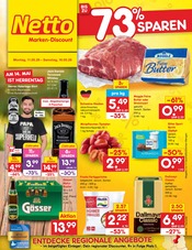 Aktueller Netto Marken-Discount Prospekt mit Fleisch, "Aktuelle Angebote", Seite 1