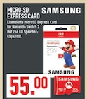 Micro-SD Express Card Angebote von Samsung bei Marktkauf Ibbenbüren für 55,00 €