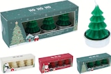 Lot de 4 bougies "Sapin" dans le catalogue Maxi Bazar