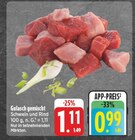 Gulasch gemischt bei EDEKA im Kitzingen Prospekt für 0,99 €