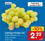 Lieblings Trauben hell im Angebot bei Netto Marken-Discount in Regensburg Lieblings Trauben hell Angebote bei Netto Marken-Discount Regensburg für 2,22 €