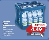 Mineralwasser PET von Emsland Quelle im aktuellen combi Prospekt