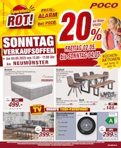 POCO Neumünster Prospekt der aktuellen Woche, gültig von 02.05.2025 bis 09.05.2025 Aktueller POCO Neumünster Prospekt "Sparstufe ROT!" mit 24 Seiten